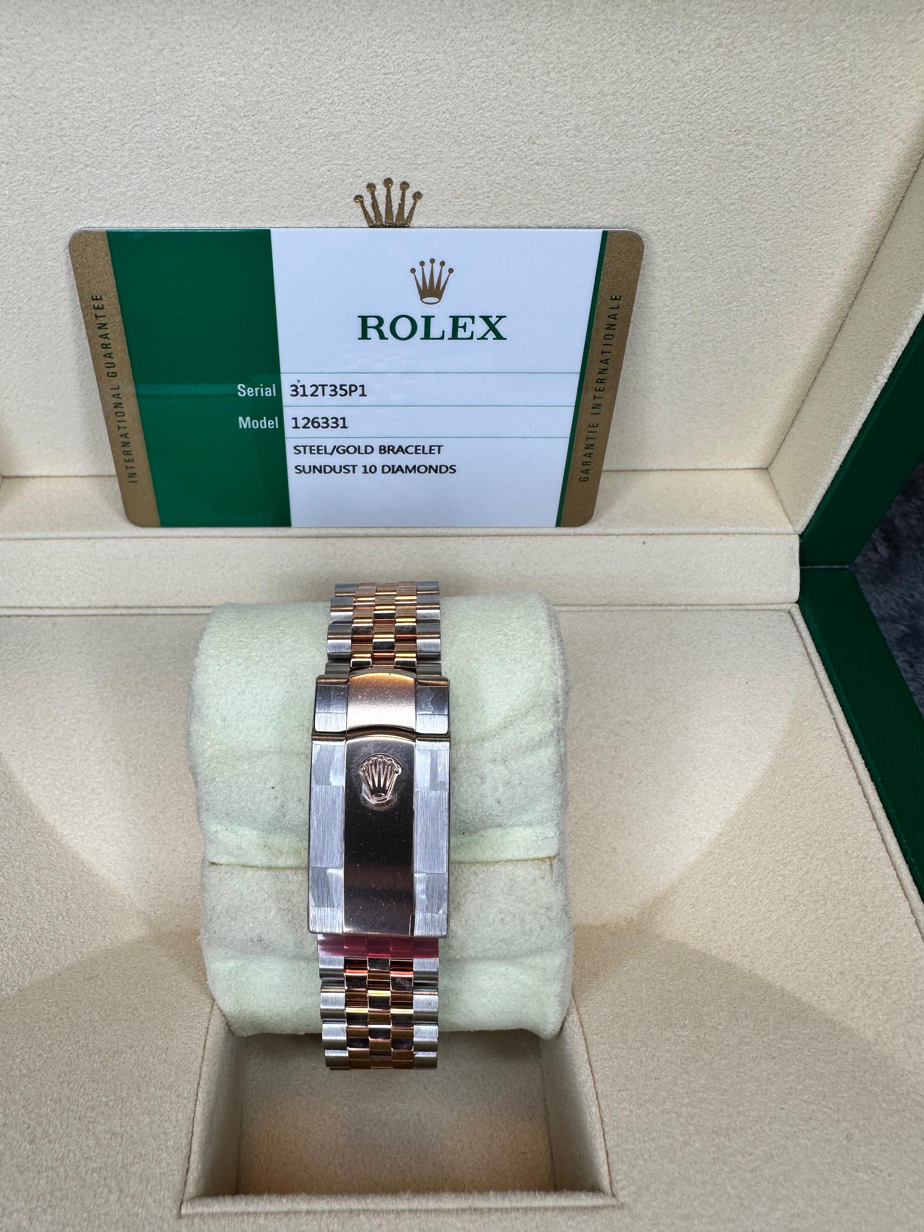 Rolex Reloj Datejust 41 Diamond 10