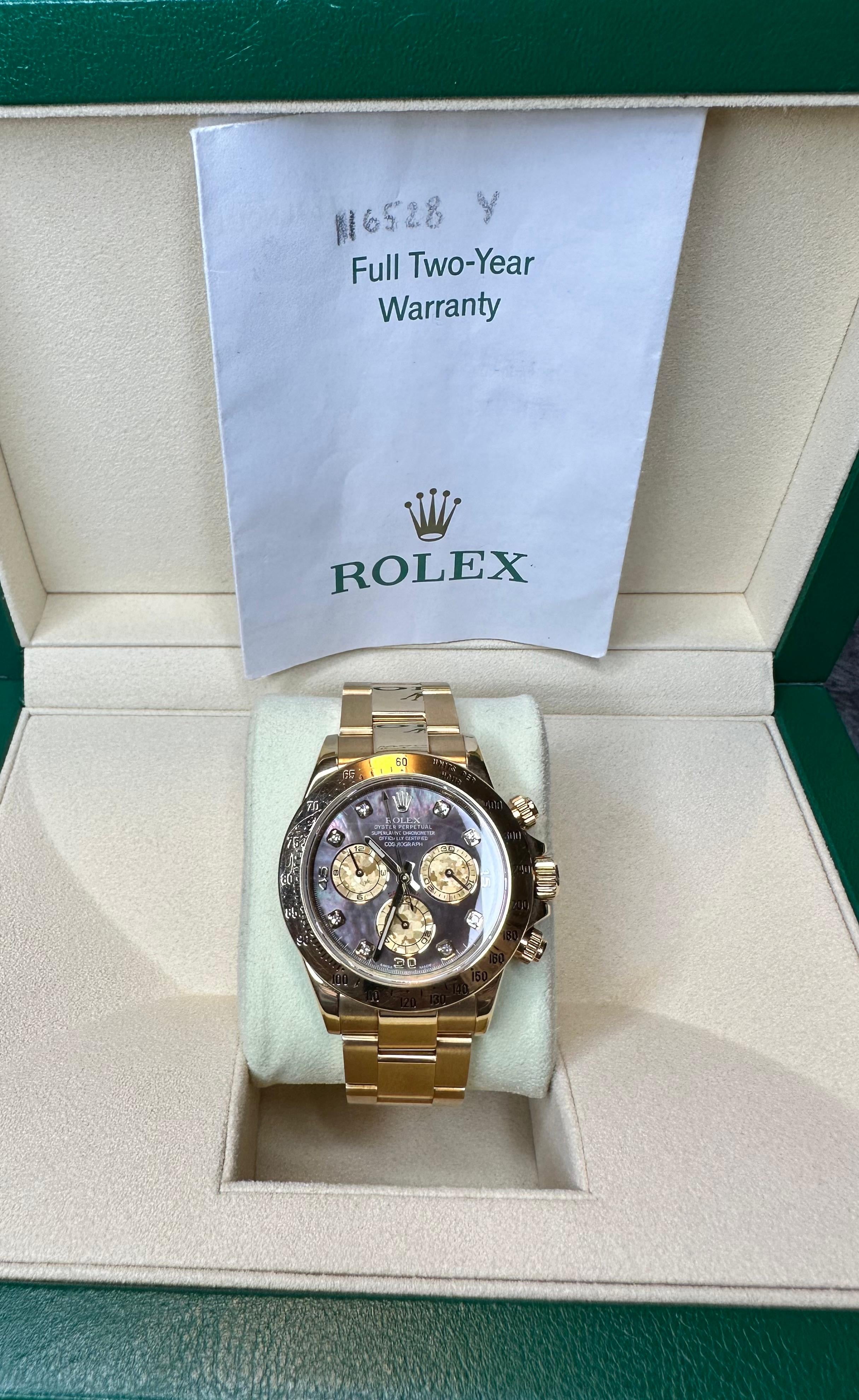 Rolex Reloj Daytona Mother Pearl Dial